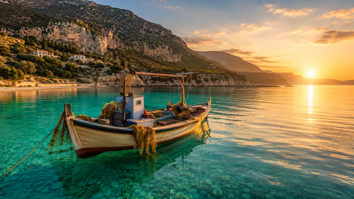 Pesca a Cefalonia - Gite Tradizionali in Barca da Katelios
