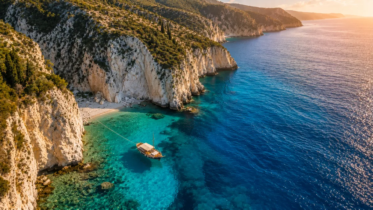 Le Spiagge Più Belle di Cefalonia in Barca: Cale Raggiungibili Solo via Mare