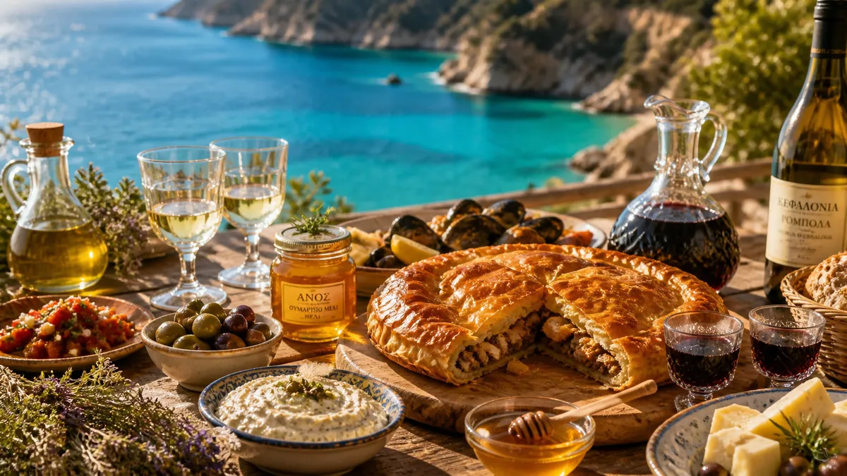 Traditional Kefalonian Food - The Dishes, Wines and Flavours That Define the Island