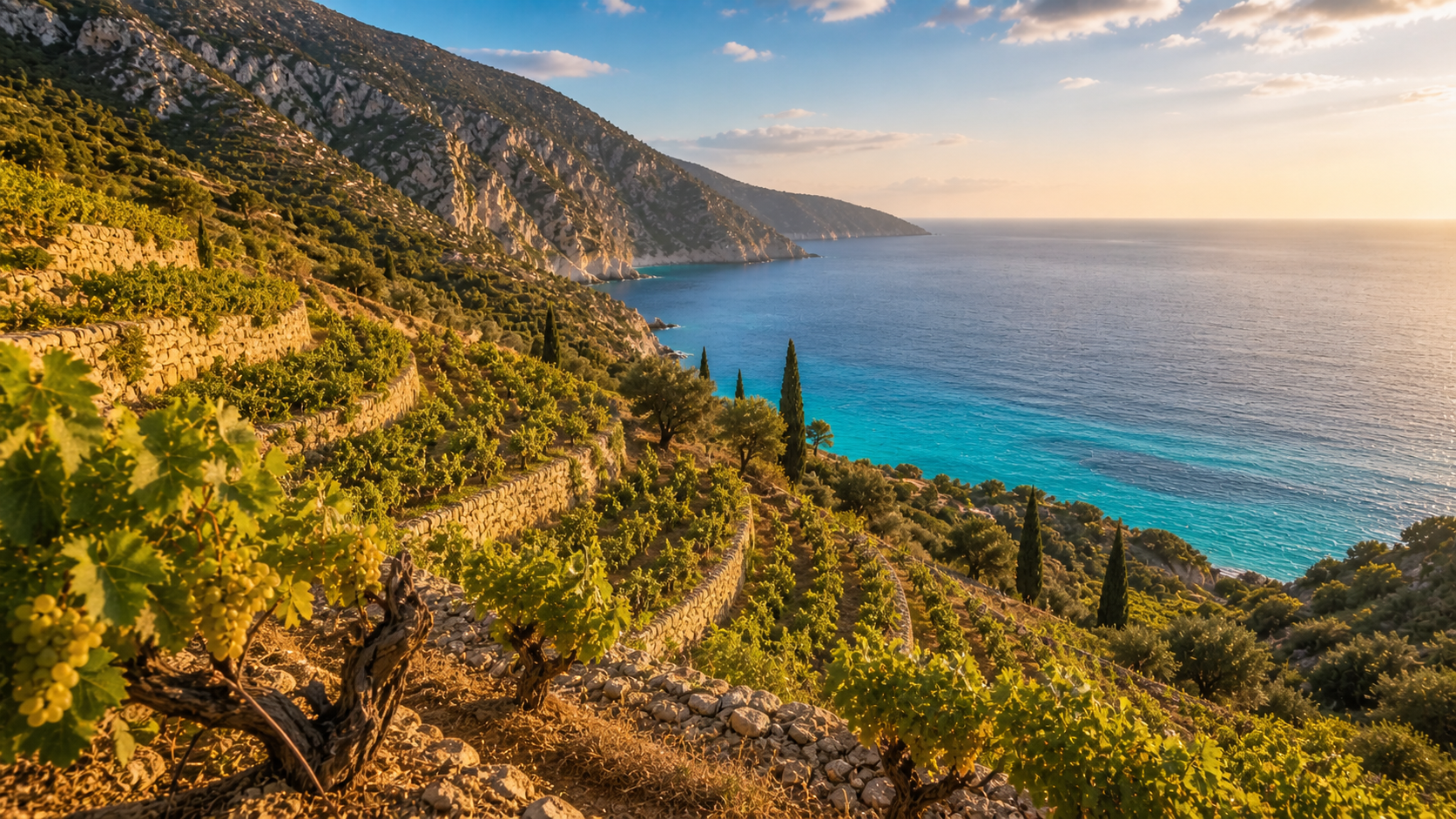 Robola - Il Vitigno Autoctono di Cefalonia e Perché Vale la Pena Cercarlo