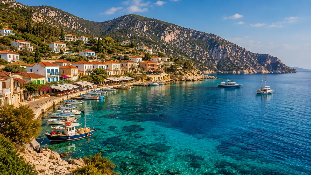 Agia Efimia, Cefalonia — Capitale del Diving e Guida al Porto