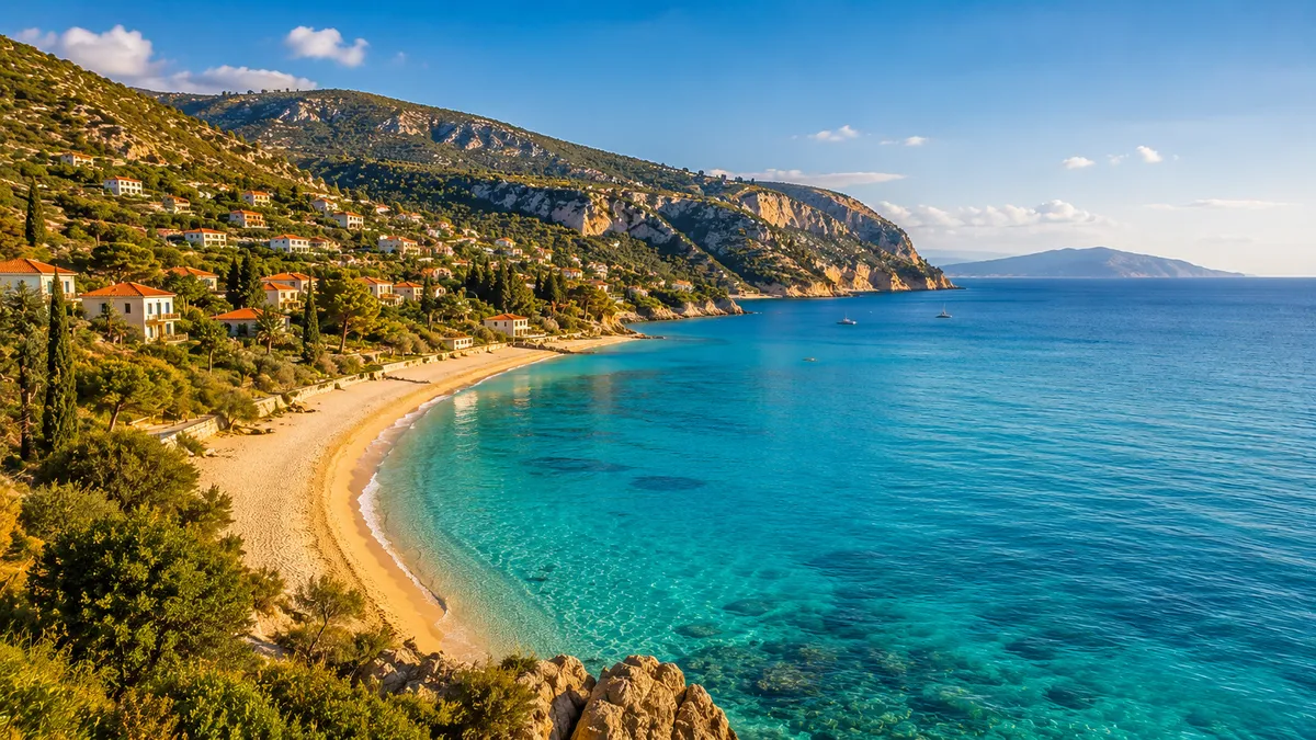 Guida a Lourdas, Cefalonia — Spiaggia Familiare sulla Costa Sud