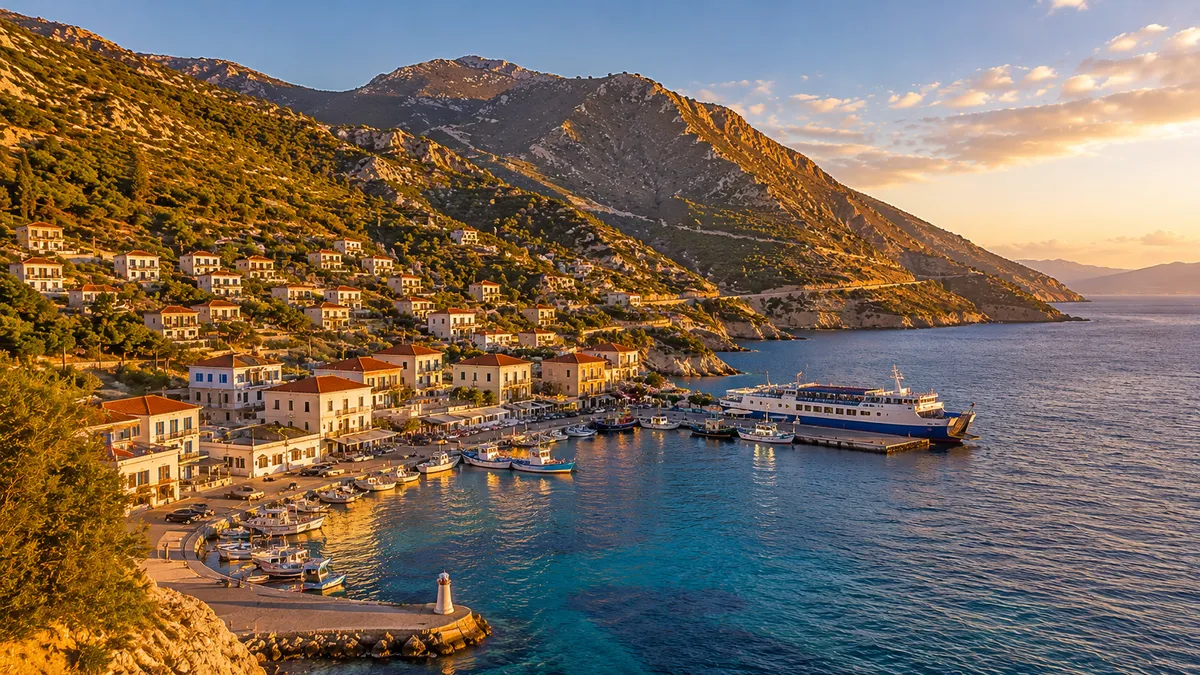Poros, Kefalonia — Ferry Port Village Guide